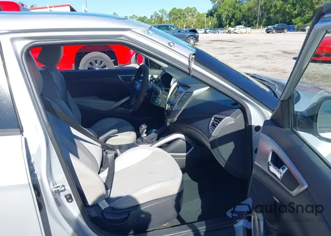 2012 Hyundai Veloster Base W/Gray из США, поврежденный, VIN KMHTC6AD0CU022453